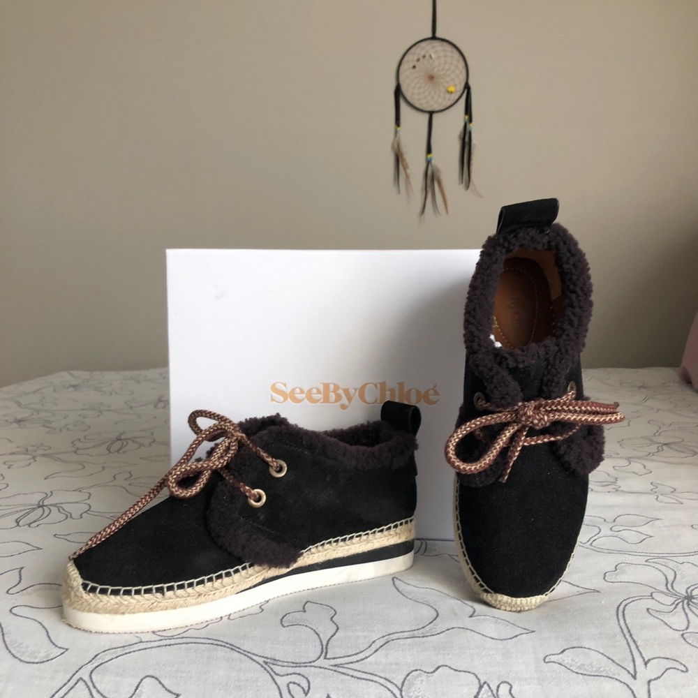 Platform espadrille, See by Chloe